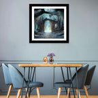 Enchanted Foggy Forest Wall Art