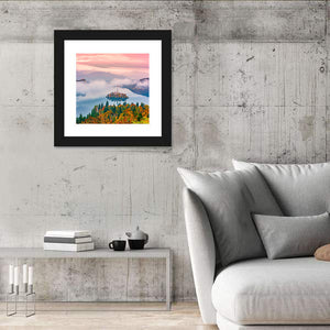 Foggy Bled Lake Wall Art