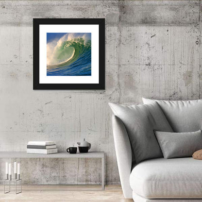 Waimea Shorebreak Wave Wall Art