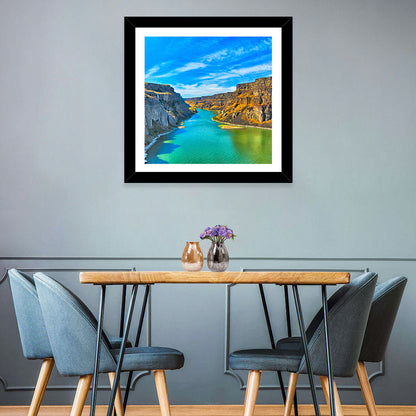Snake River Canyon at Twin Falls Wall Art