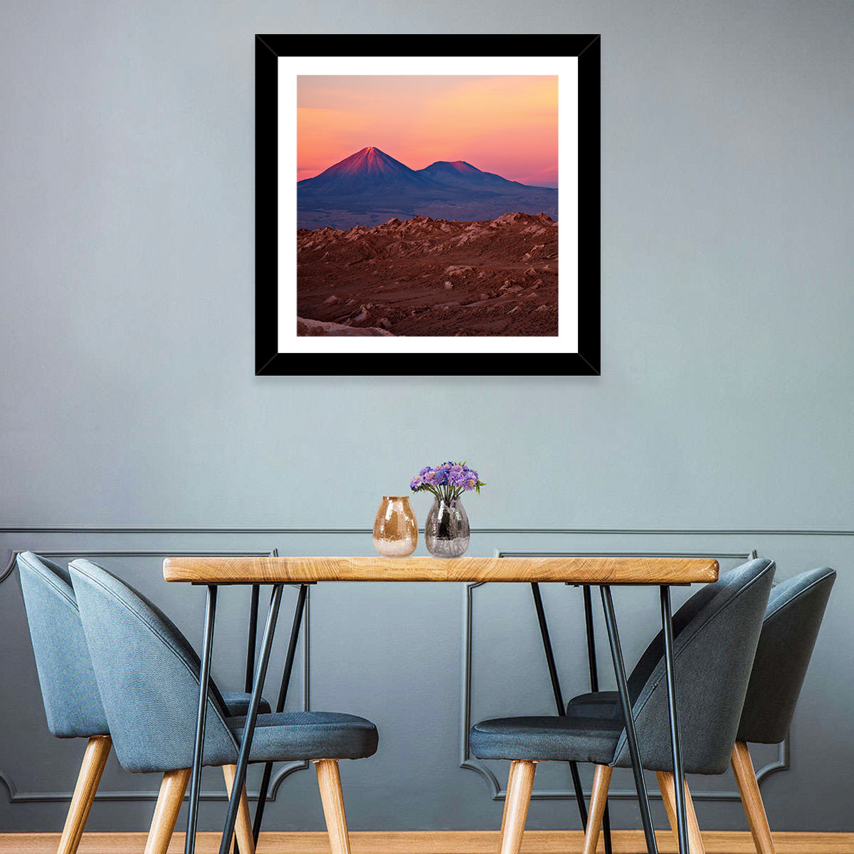 Valle De La Luna, Licancabur Volcano Wall Art