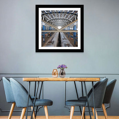 Stillwell Avenue Station Platform Perspective Wall Art