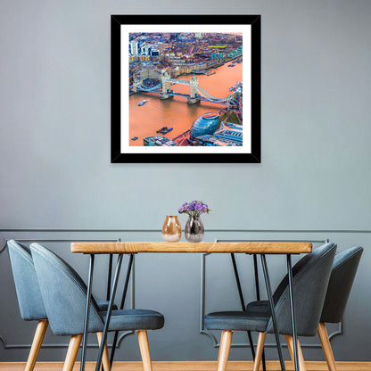Tower Bridge Thames River Wall Art