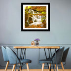 Plitvice Autumn Stream Wall Art