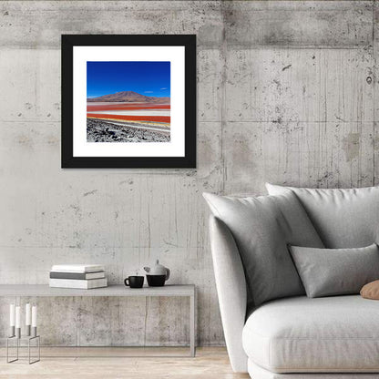 Laguna Colorada Red Lake Wall Art