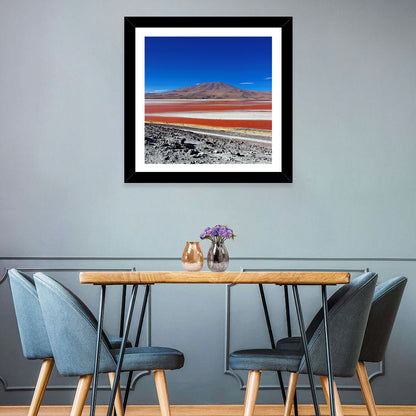 Laguna Colorada Red Lake Wall Art