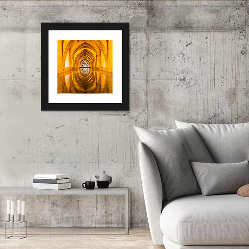 Royal Alcázar Bath Reflections Wall Art