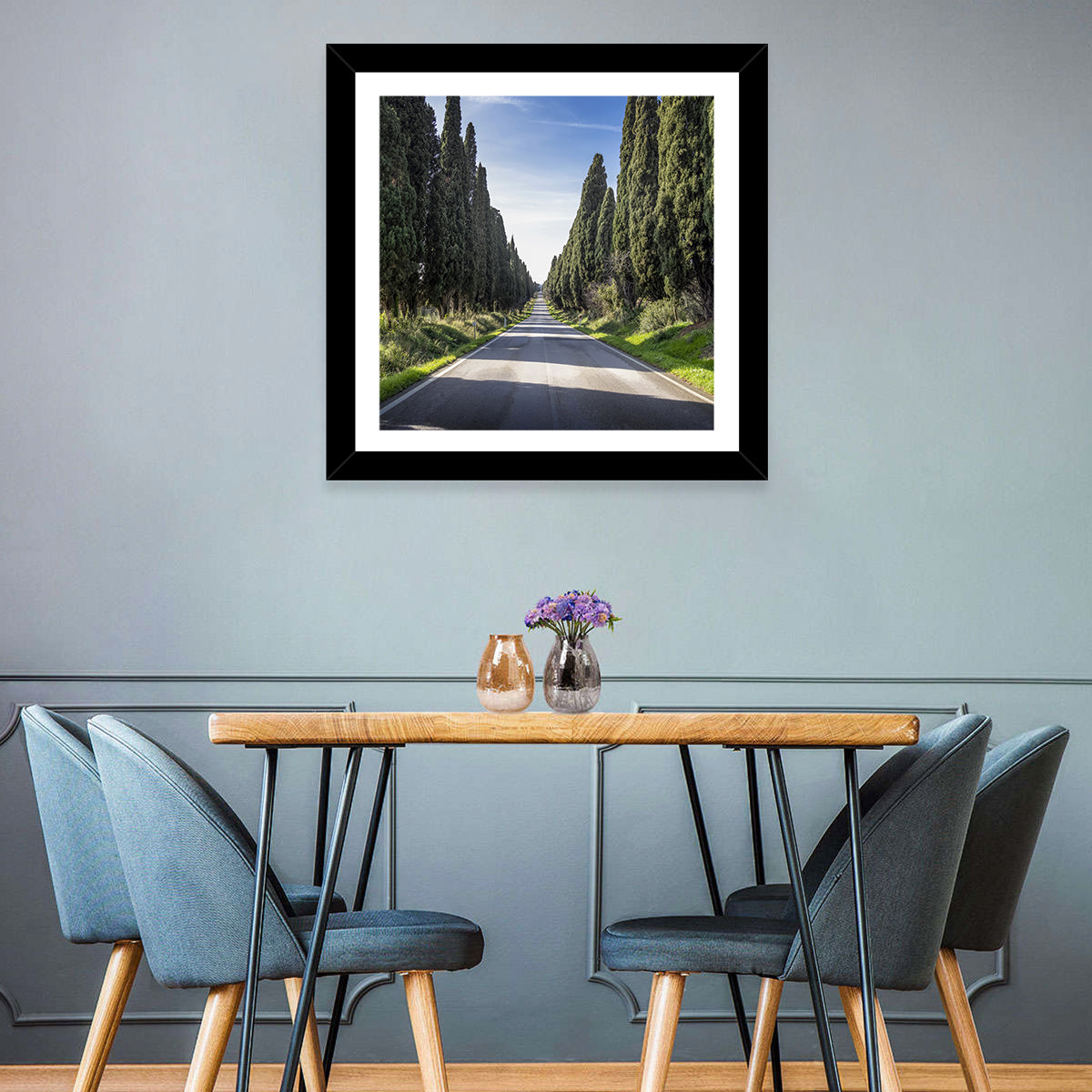 Avenue of Cypress Trees Wall Art