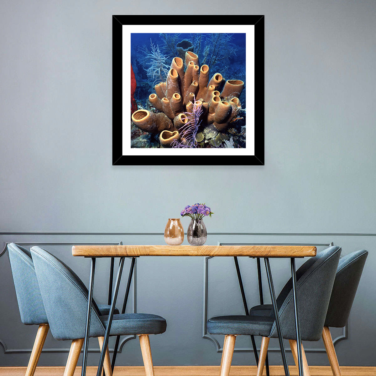 Belize Reef Sponge Scene Wall Art