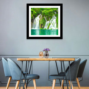 Plitvice Waterfall Wall Art