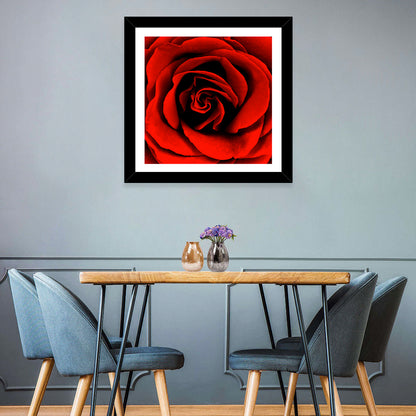 Red Rose Wall Art