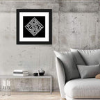 Al-Kareem Kufi Style Islamic Calligraphy Wall Art