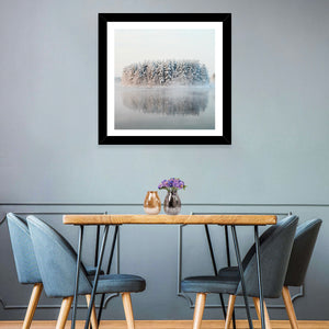 Karelia Winter Lake Wall Art