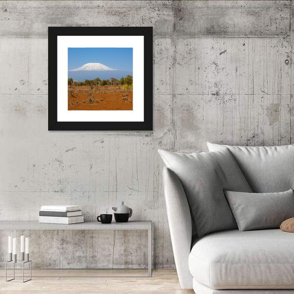 Mount Kilimanjaro Landscape Wall Art