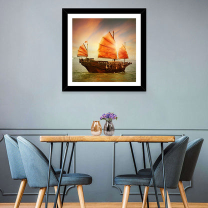 Sailing Boat Wall Art