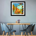 Agate-inspired Rock Pattern Wall Art