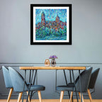 Salamanca Dual Domes Reflection Wall Art