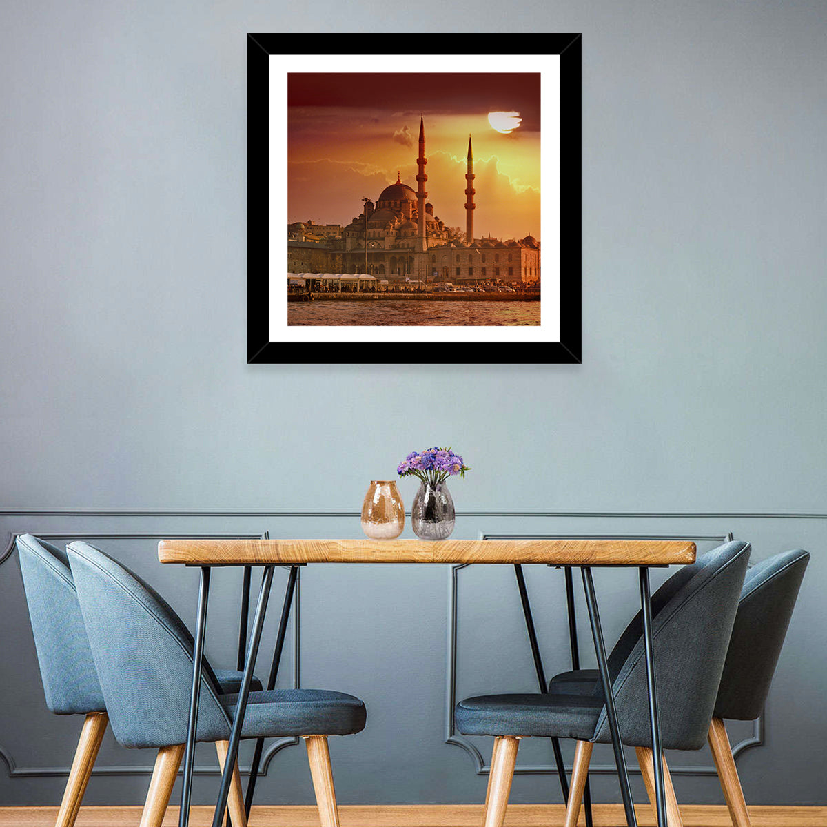 Yeni Cami Golden Hour Wall Art