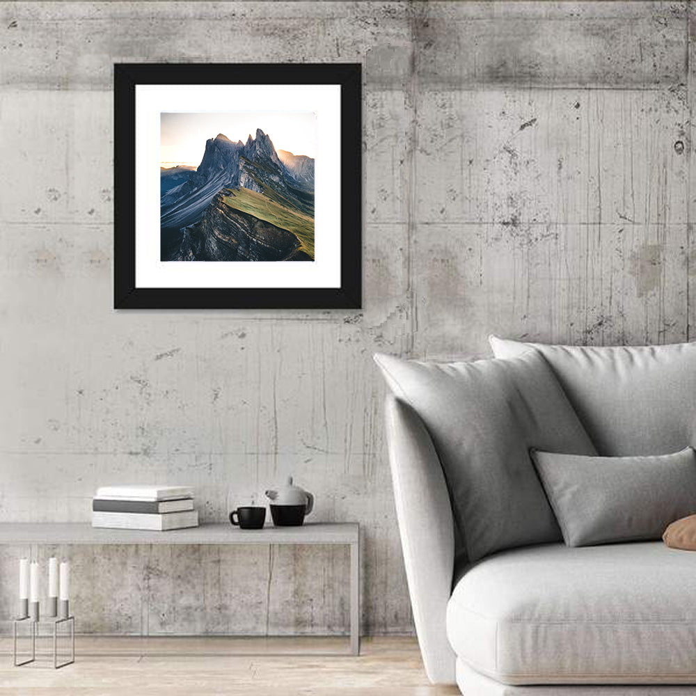 Seceda Ridge, Dolomites Wall Art