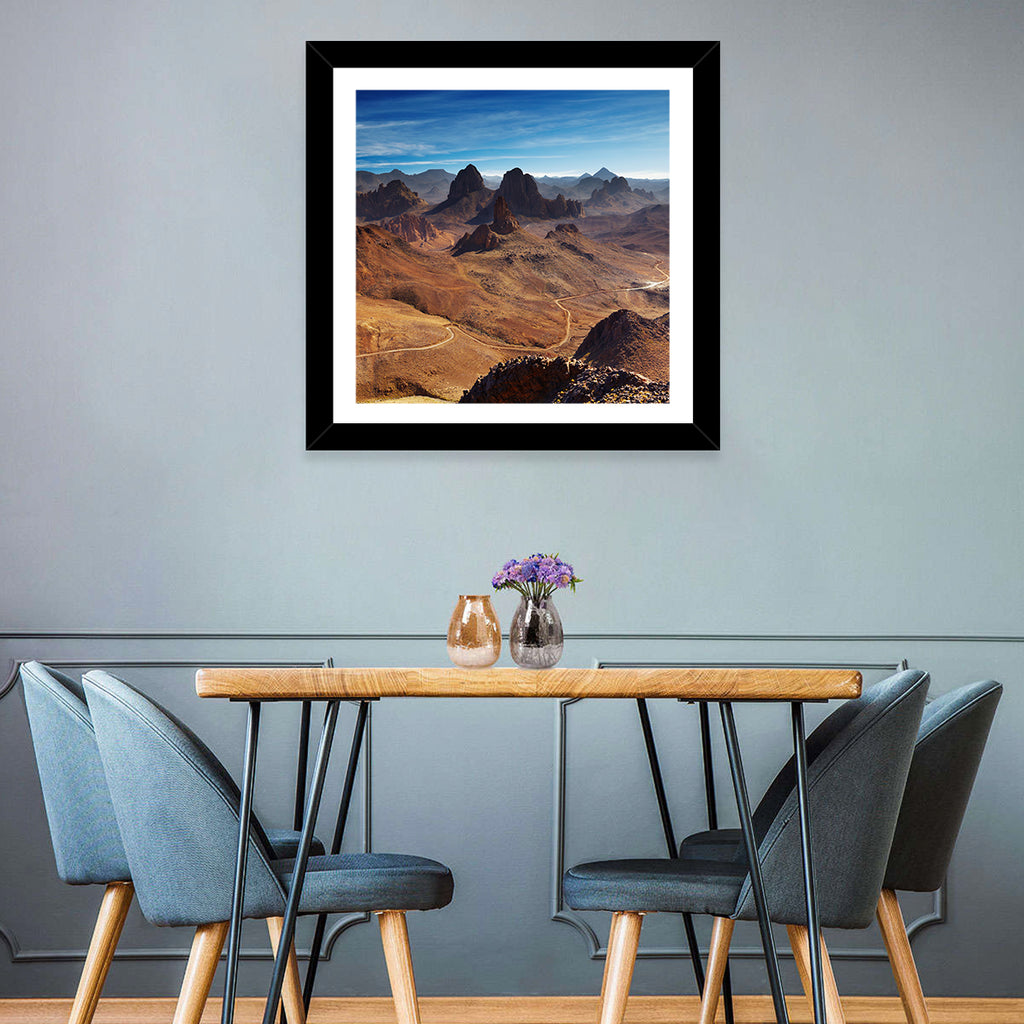 Hoggar Mountain Road Wall Art