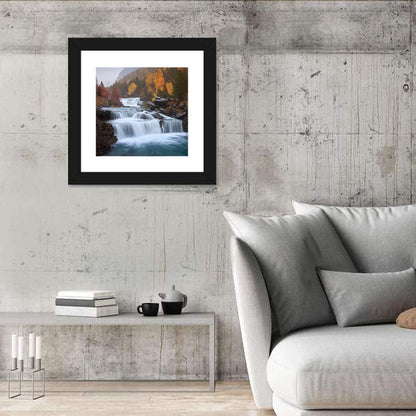 Huesca Cascading Waterfalls Wall Art