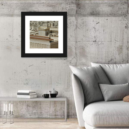 Holyland Model Second Temple Wall Art