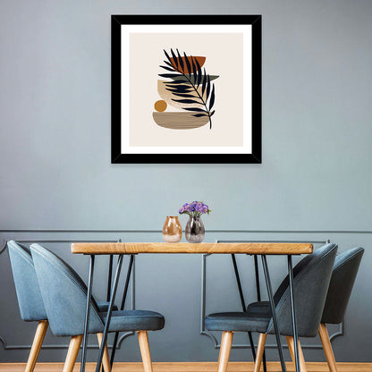 Balanced Palm Leaf Abstract Wall Art