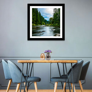 Bavarian Forest River Wall Art