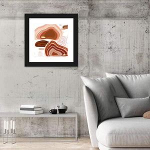 Precious Stones Abstract Wall Art