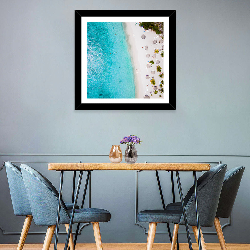 Cas Abou Aerial Shoreline Wall Art