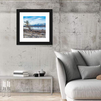 Winter Washoe Lake Morning Wall Art