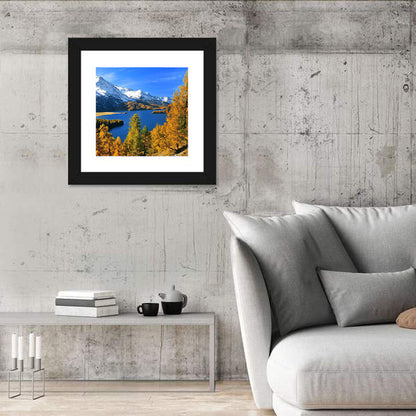 Silsersee Autumn Vista Wall Art
