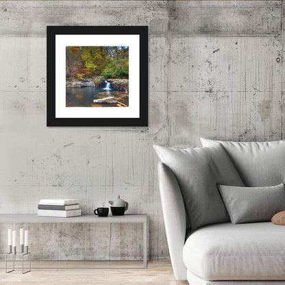 Freeman Mill Stone Dam Pond Wall Art