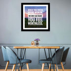 When You Know Your Worth, Golden Hour Wall Art