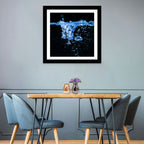 Underwater Bubble Motion Wall Art