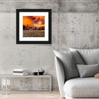 Desolate Singapore Skyline Wall Art
