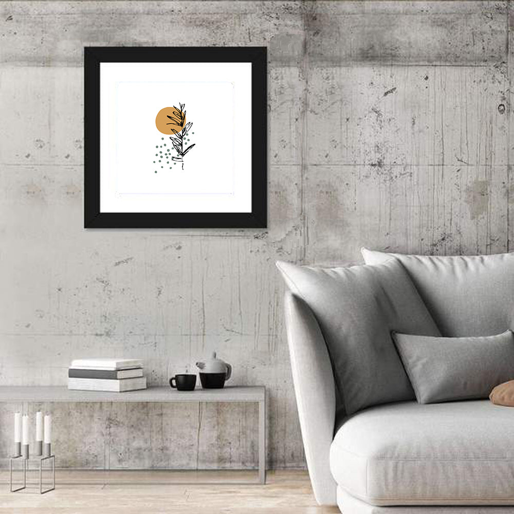 Ink Botanical Sun Study Wall Art