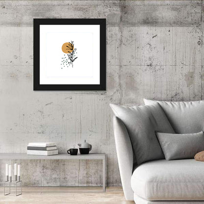 Ink Botanical Sun Study Wall Art
