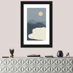 Sandy Mountains at Dusk Wall Art