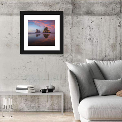 Wharariki Beach Sunrise Wall Art