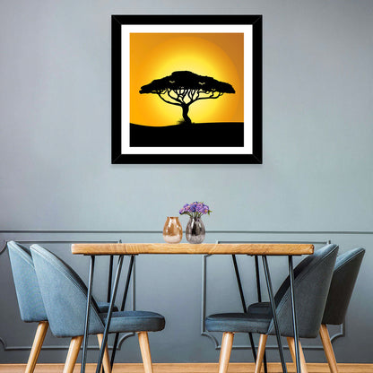Acacia at Sunset Wall Art