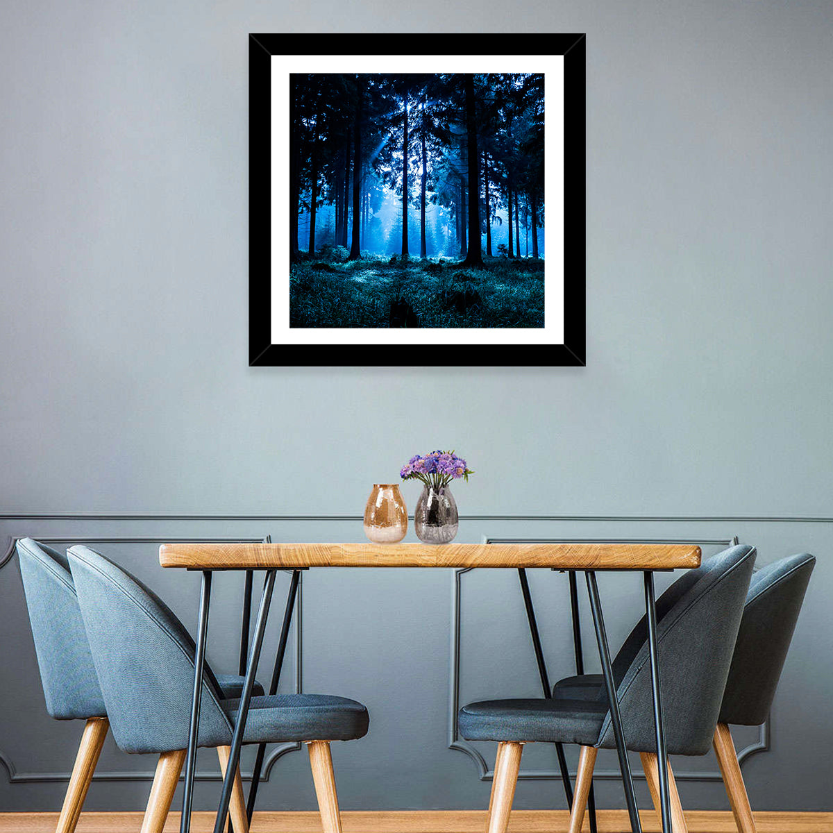 Thuringia Forest at Dusk Wall Art