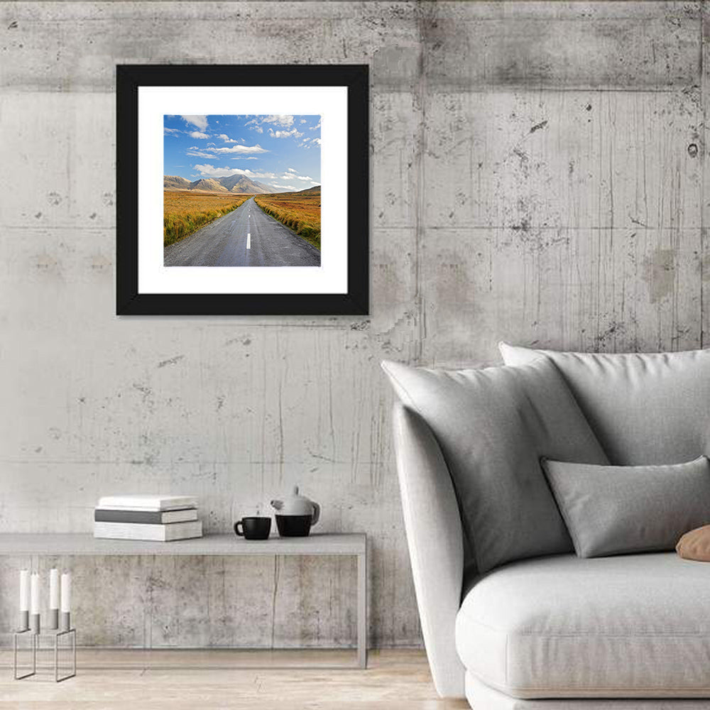 Autumn Mountain Road Wall Art