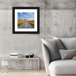 Road to Mountains Wall Art