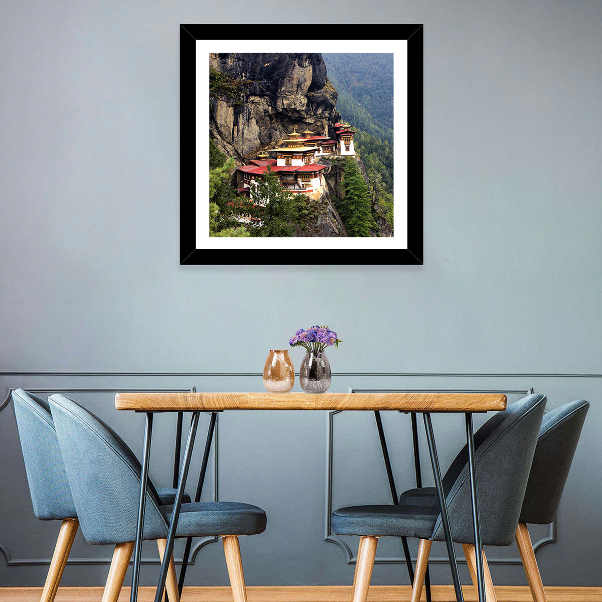 Tiger's Nest Monastery, Paro Bhutan Wall Art
