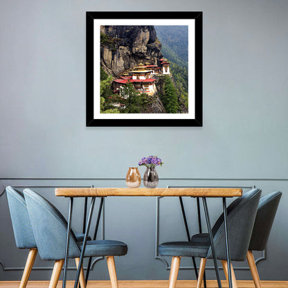 Tiger's Nest Monastery, Paro Bhutan Wall Art