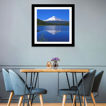 Mount Hood at Trillium Lake Wall Art