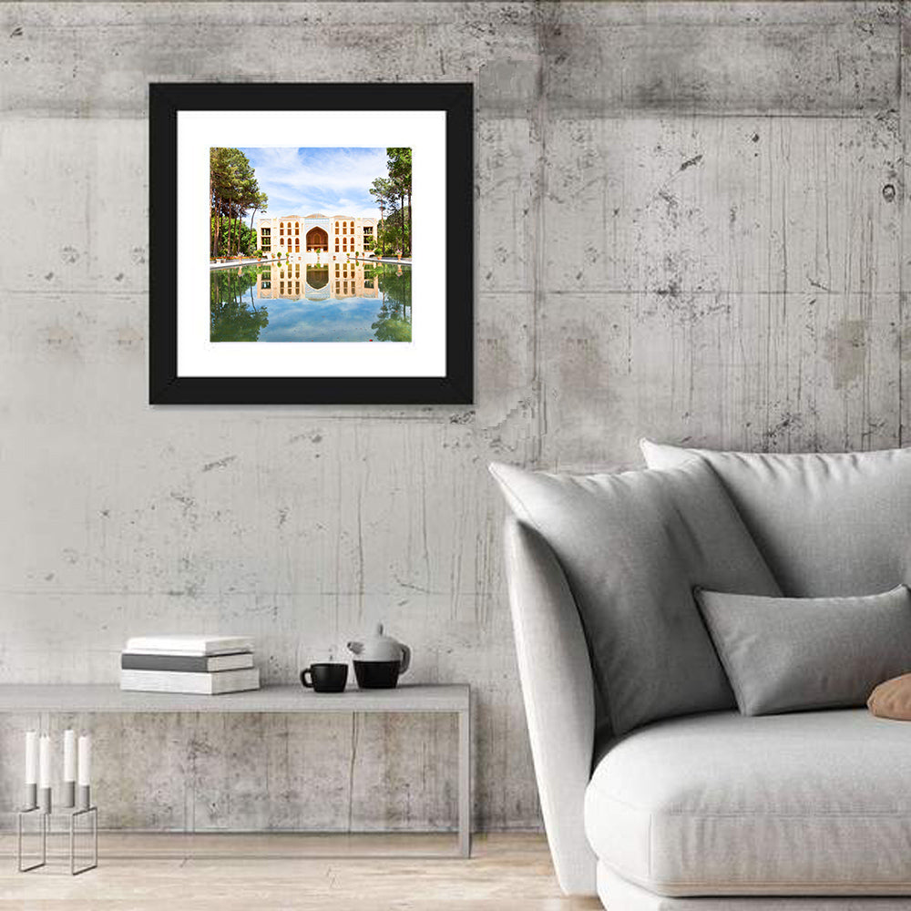 Fin Garden Palace Reflection Wall Art
