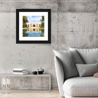 Fin Garden Palace Reflection Wall Art