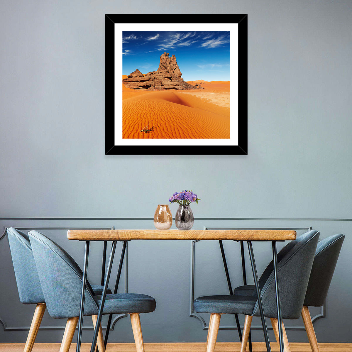 Sahara Rock Formation Landscape Wall Art